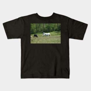 Wild Horse Herd Kids T-Shirt